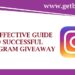 AN EFFECTIVE GUIDE TO SUCCESSFUL INSTAGRAM GIVEAWAY