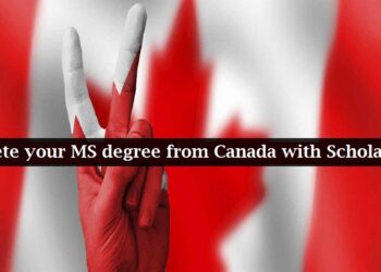 Complete your MS degree from Canada with Scholarships