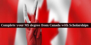 Complete your MS degree from Canada with Scholarships