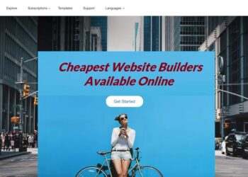 Cheapest Website Builders Available Online