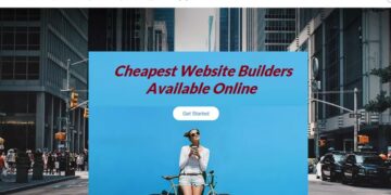 Cheapest Website Builders Available Online