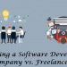 Choosing a Software Developer: Company vs. Freelancer