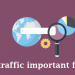 Is web traffic important for SEO?