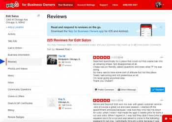 How To Improve Company’s Yelp Reviews