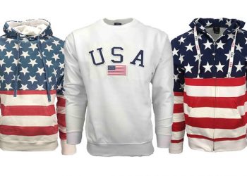 American Flag Shirts and Hoodies For Women and Men