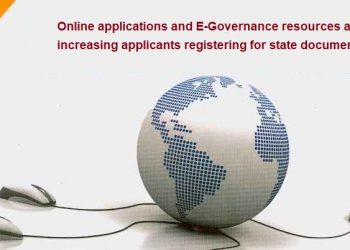 Online applications and E-Governance resources are increasing applicants registering for state documents.