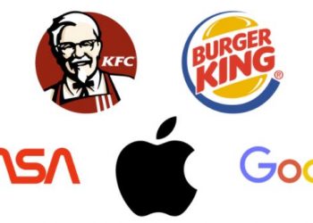 Features of the original logos and the use of official paraphernalia