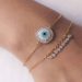 The evil eye diamond bracelet! Best protection jewelry for you