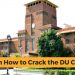 Give A Break to your worries: Learn How to Crack the DU Cutoff