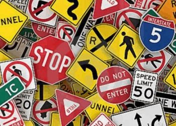 The necessity of out of order signs in providing warnings and saving time 