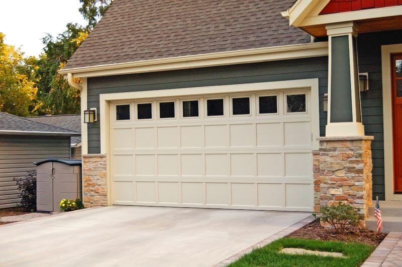 Garage Door, Can You Replace The Top Panel Of A Garage Door