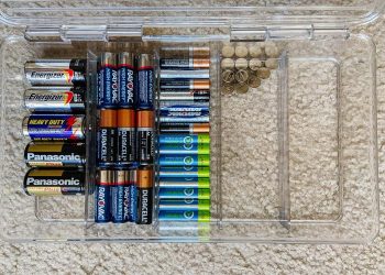 How Should Batteries Be Stored and Organized?