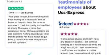 Quality control manager in Uss-Express: Frank review