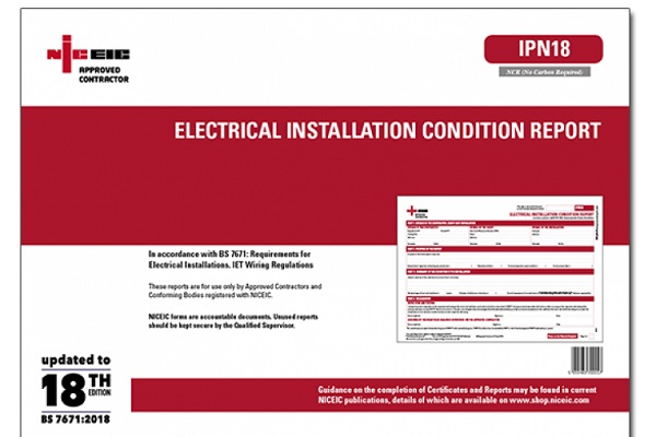 Electrical Installation Condition Report EICR Landlord Certificate BS7671 2020 