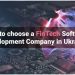 FinTech Software Development Company in Ukraine: What You Didn’t Know