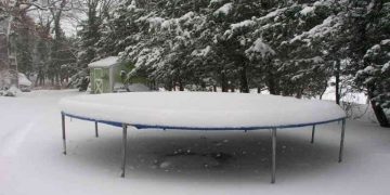 How To Protect Your Trampoline From Snow in the Winter?
