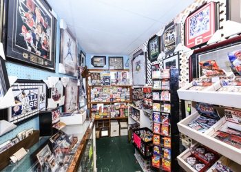 What are the sports collectibles?