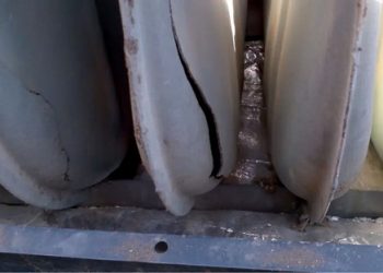 Repairing A Cracked Heat Exchanger