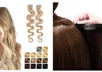 Invisible Tape-In Hair Extension Vs. Clip-In: What’s the Difference?
