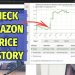 Can you find the price history of products on Amazon? 