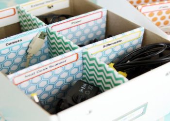 Clever Organization Hacks for a Tidy Home with Cable Sleeves