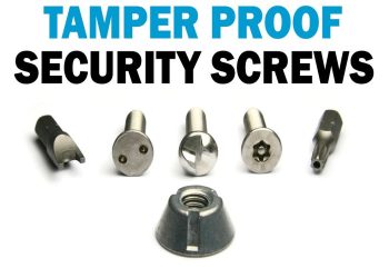 Securing Your Valuables With Tamper-Proof Screws