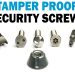 Securing Your Valuables With Tamper-Proof Screws