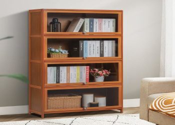 5 great reasons to purchase a bookcase with doors for the home