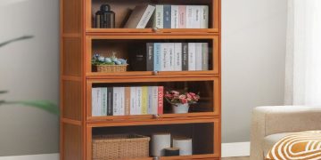 5 great reasons to purchase a bookcase with doors for the home