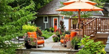 Designing Your Garden Oasis: Incorporating a Log Cabin, Veranda, and Sheltered Areas