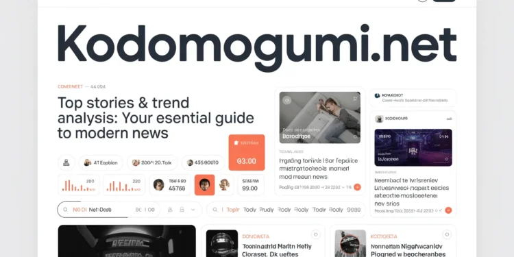 Kodomogumi.net: Your Guide to Top Stories and Trend Insights
