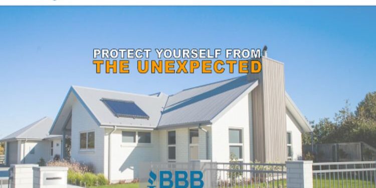 HomeAssure Administration homepage displaying its BBB A rating for home warranty protection plans
